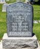 1915 headstone Visalia CA - Charles W Baker