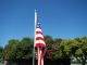 Dad's Veterans flag #415 hanging in Visalia Ave of the Flags