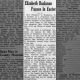 Obituary for Elizabeth A. Buckman (Aged 76) Obituary for Elizabeth A. Buckman (Aged 76)